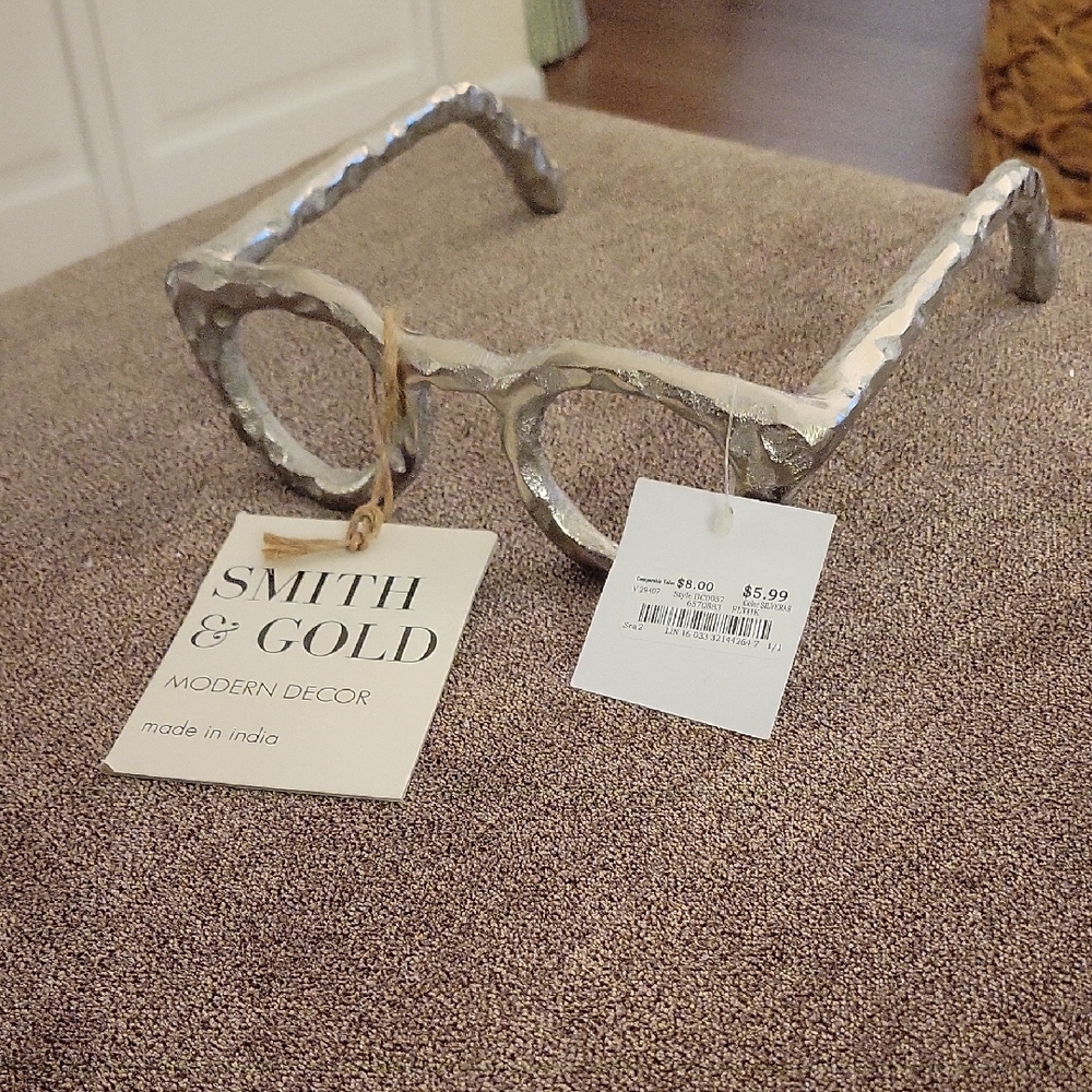 Silver Decorative Eyewear Accent